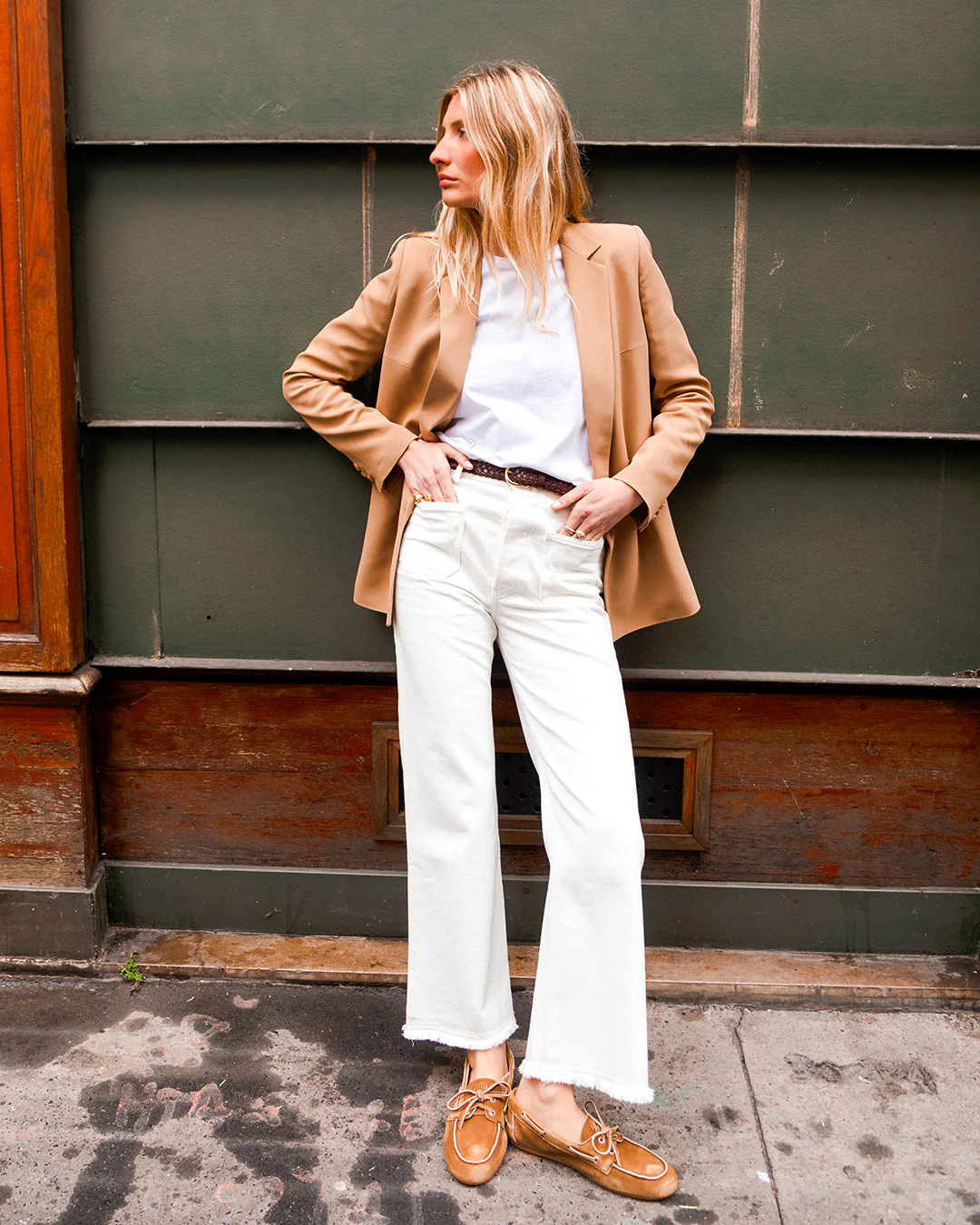 Albert - en crepe beige - Image 6