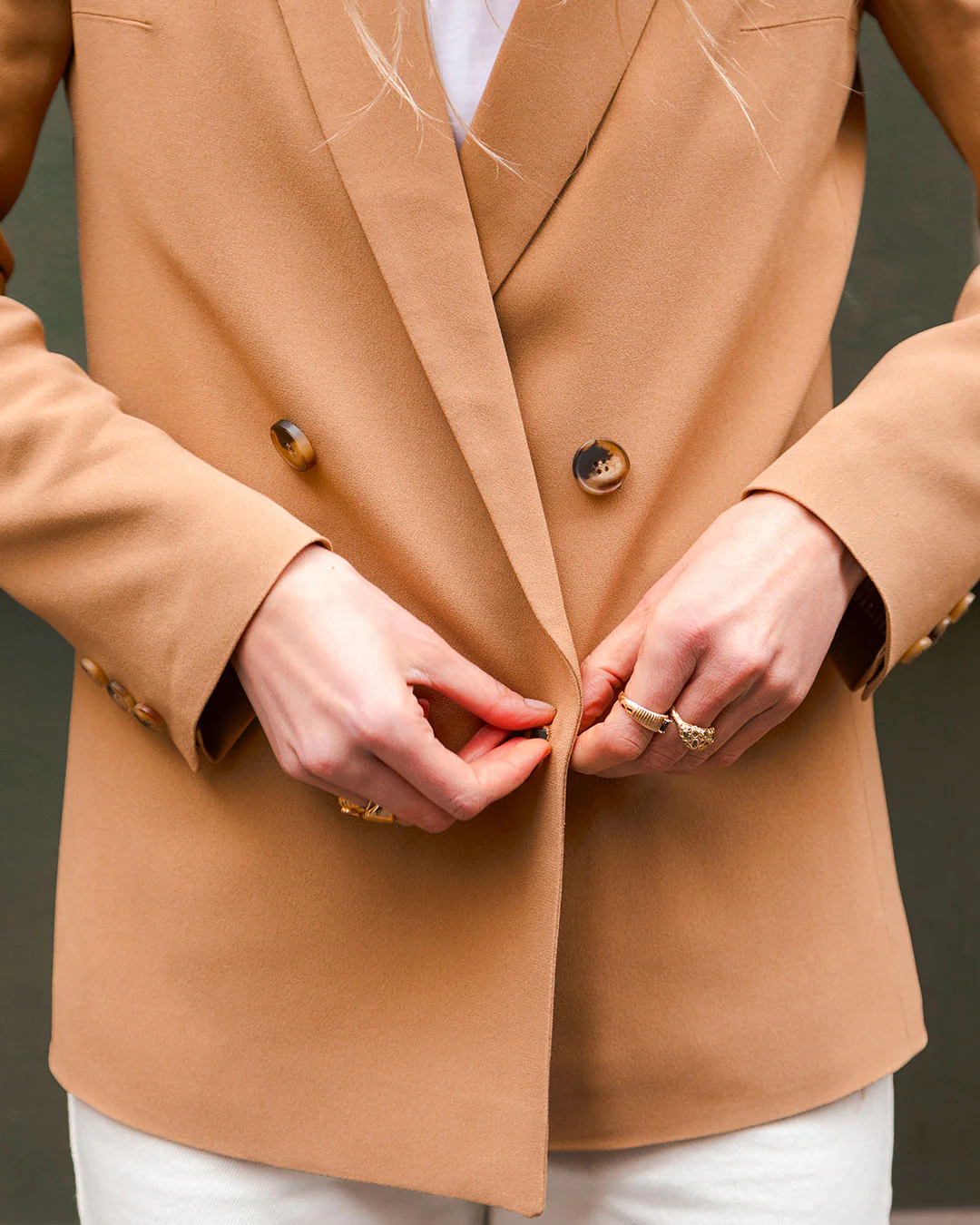 Albert - en crepe beige - Image 7
