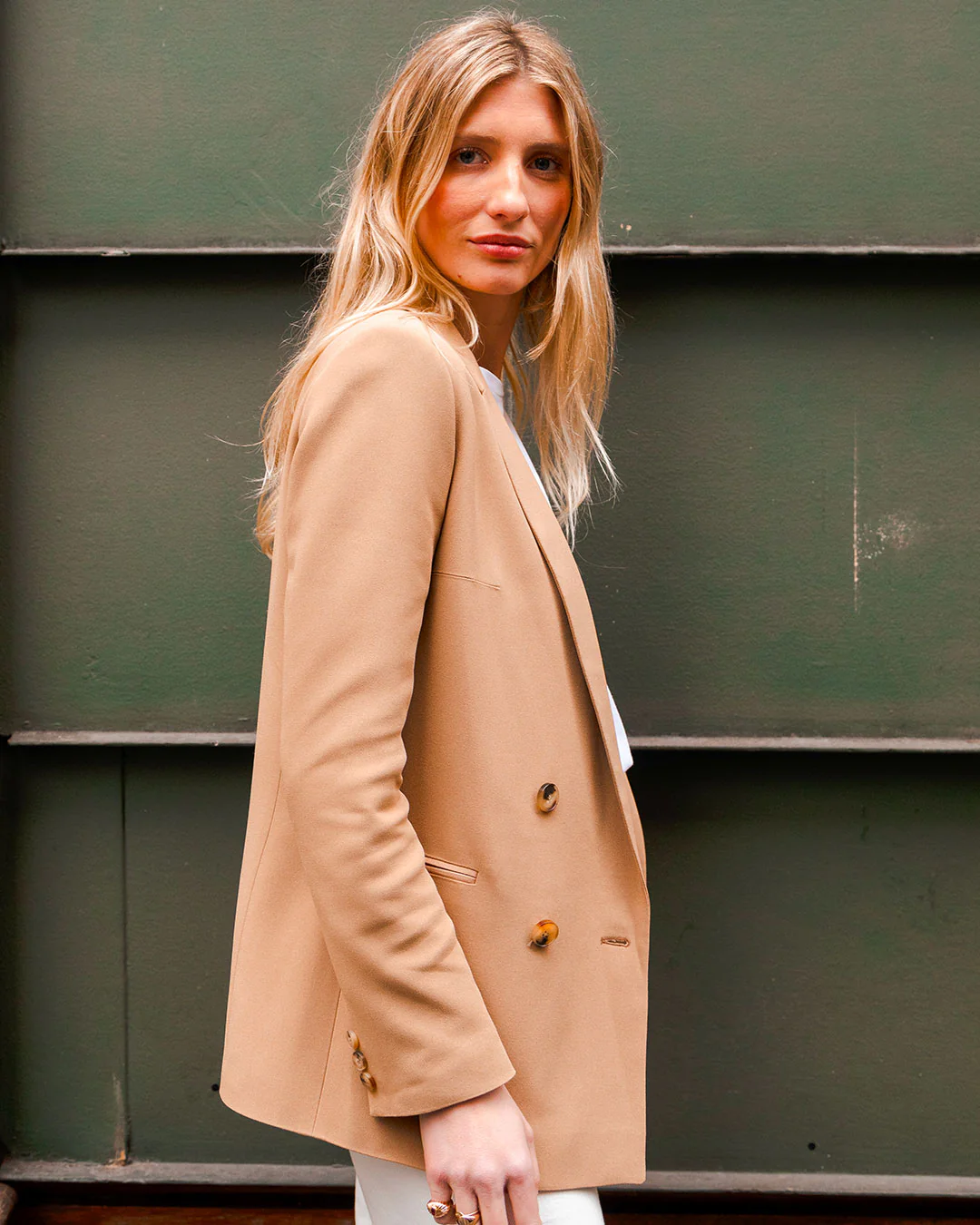 Albert - en crepe beige - Image 8
