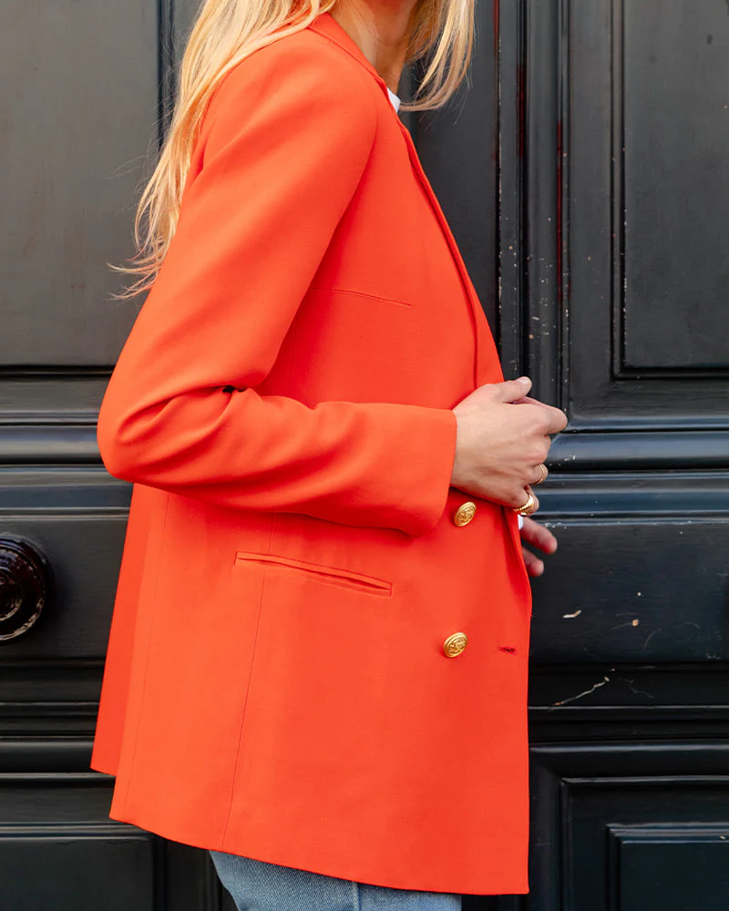 Albert - en crepe orange - Image 10