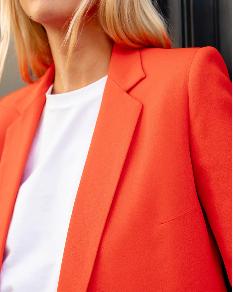 Albert - en crepe orange - Image 7