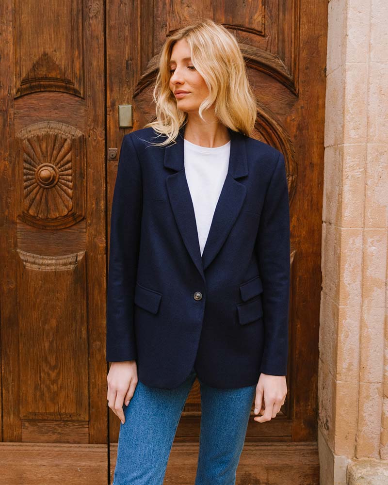 Edmond - en drap navy - Image 7