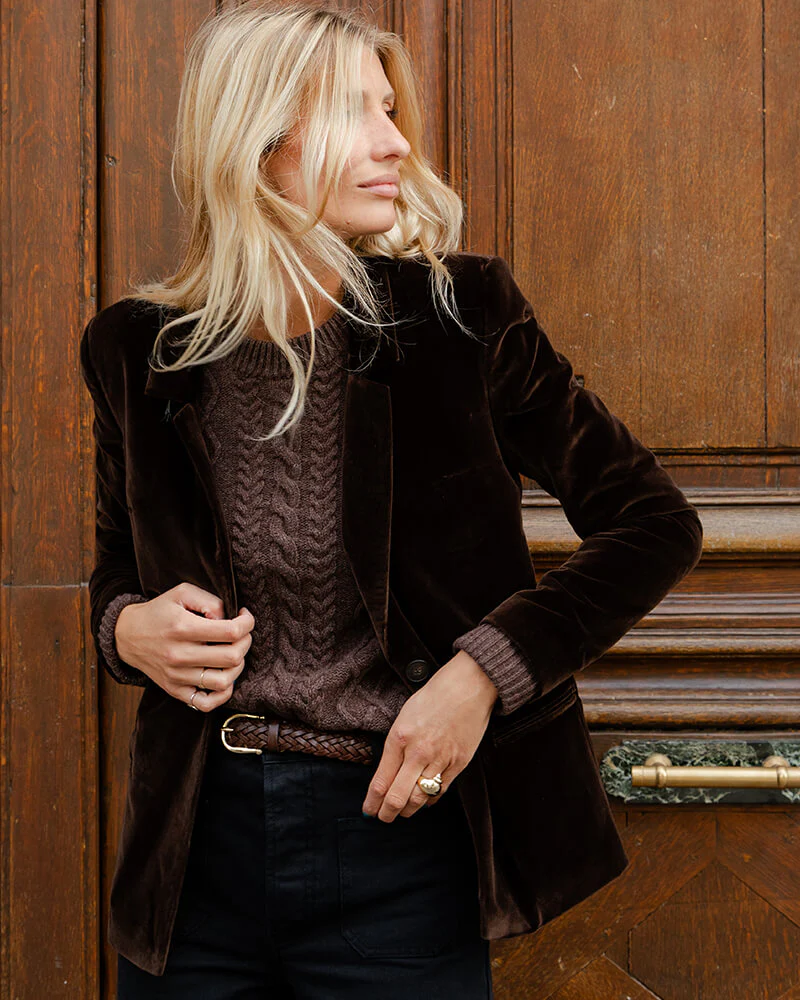 Lionel velours chocolat - Image 10
