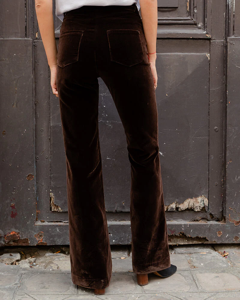 Ariane velours chocolat - Image 12
