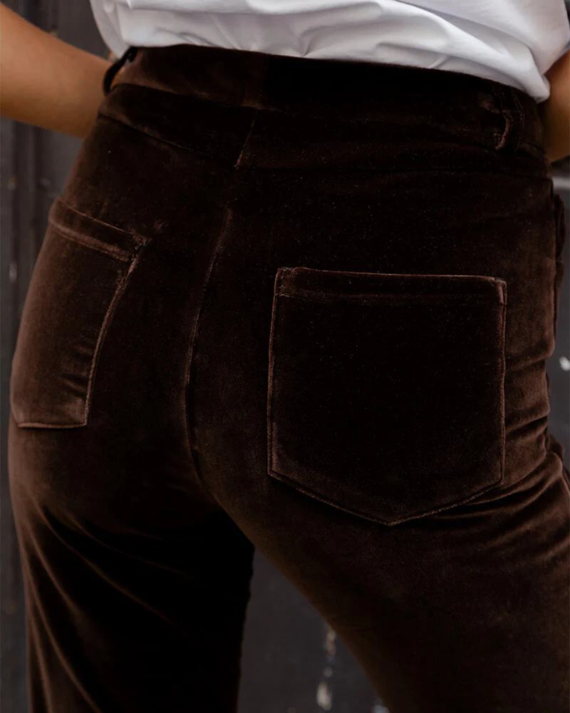Ariane velours chocolat - Image 7
