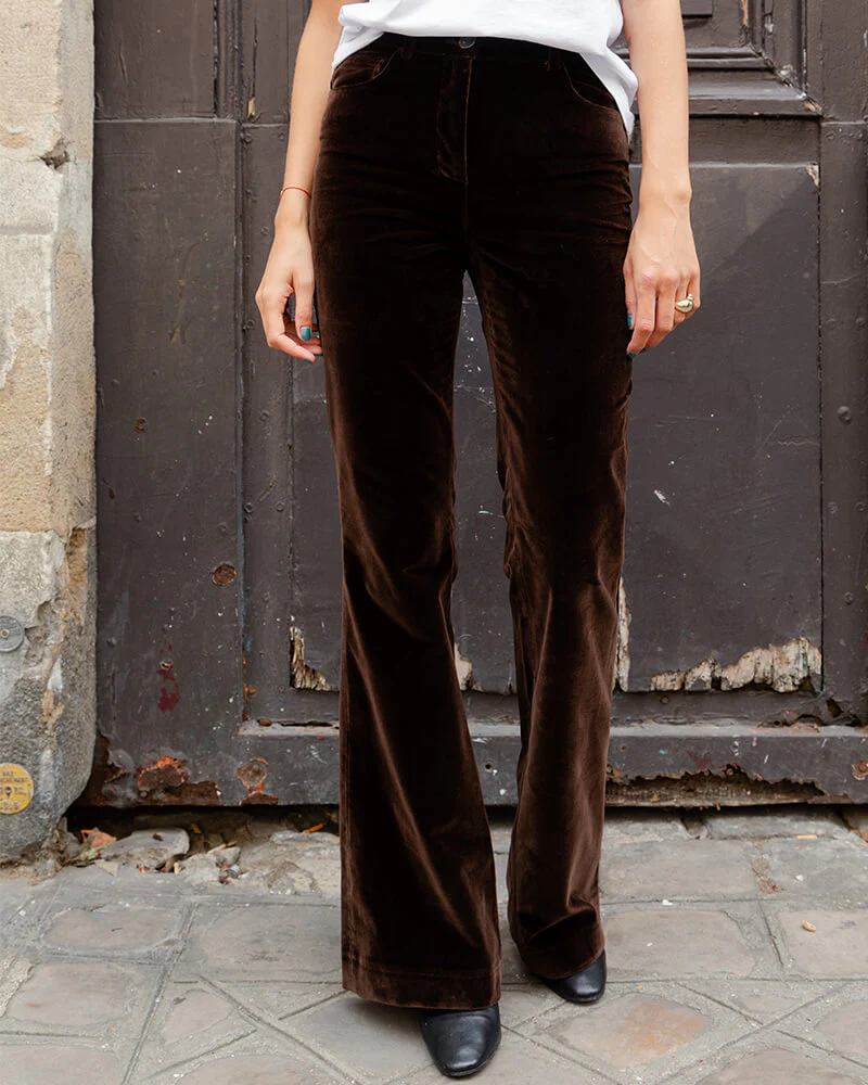 Ariane velours chocolat - Image 9